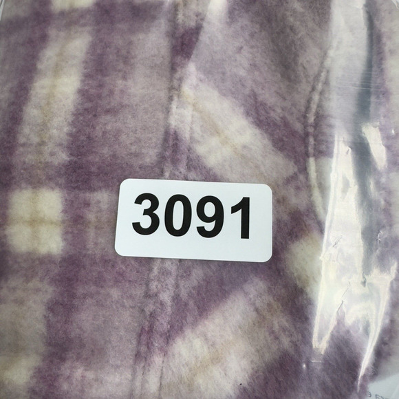 Carter's Plaid Sherpa Lined Shacket Girls Size 9 Months Purple Lavender - Picture 8 of 8